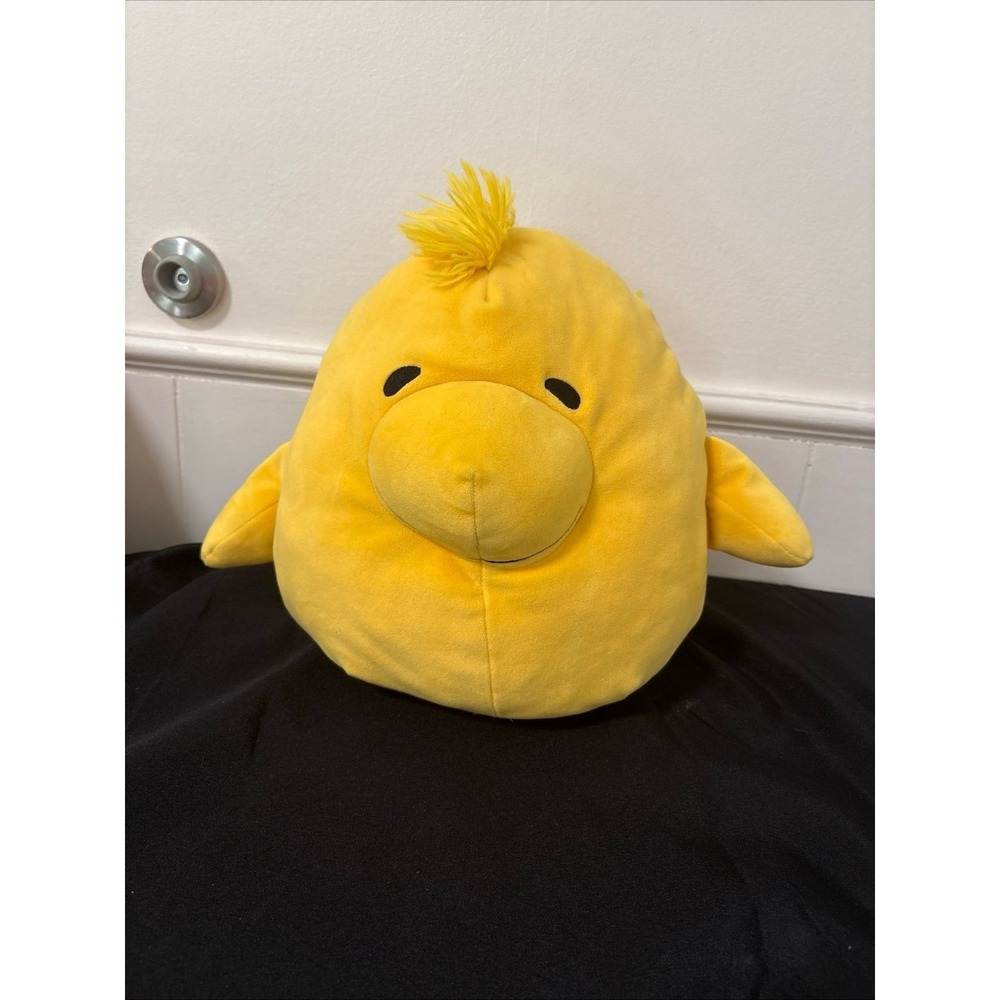 Squishmallows 10" Peanuts Woodstock Plush: Kelly Toys Jazwares: EUC Snoopy